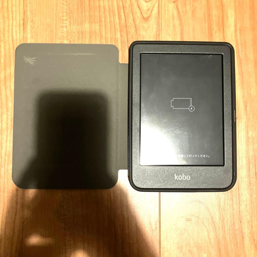 Kobo clara BW本体とカバー　2025/5/26購入
