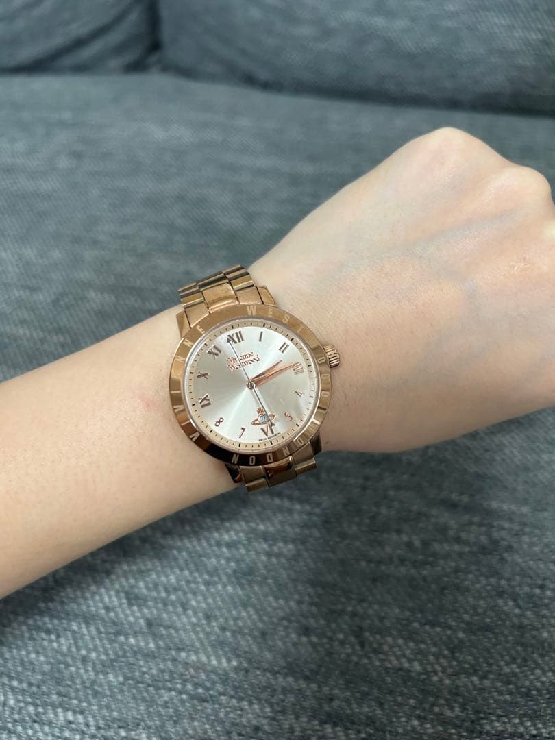 Vivienne Westwood 時計Time Machine ローズゴールド