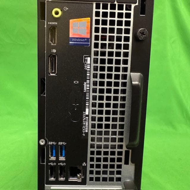 Windowsデスクトップ Core i7-7700 16G 256G 2TB Optiplex3050