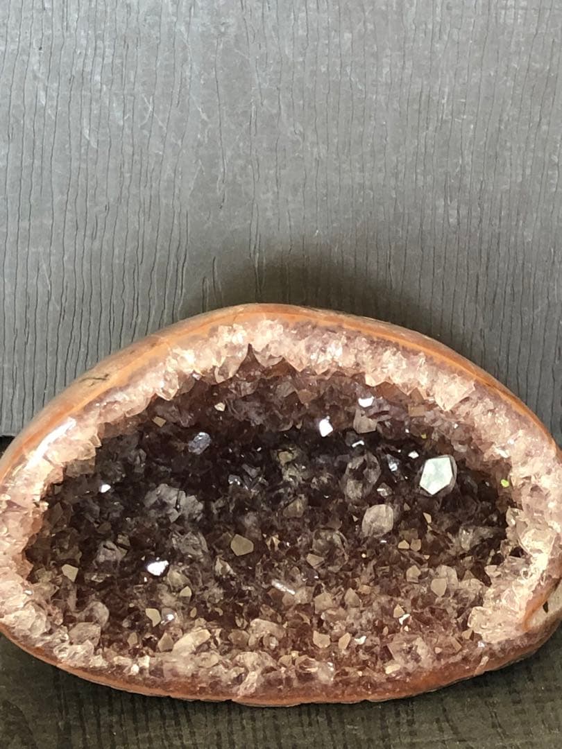 レア　綺麗　母岩剥ぐ　キラキラ　みずみずしい　アメジスト ドーム　天然石