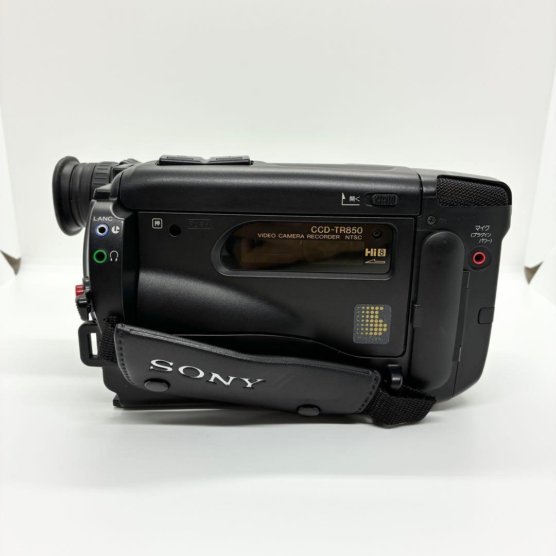 動作品 SONY ソニー Hi8 ビデオカメラ CCD-TR850