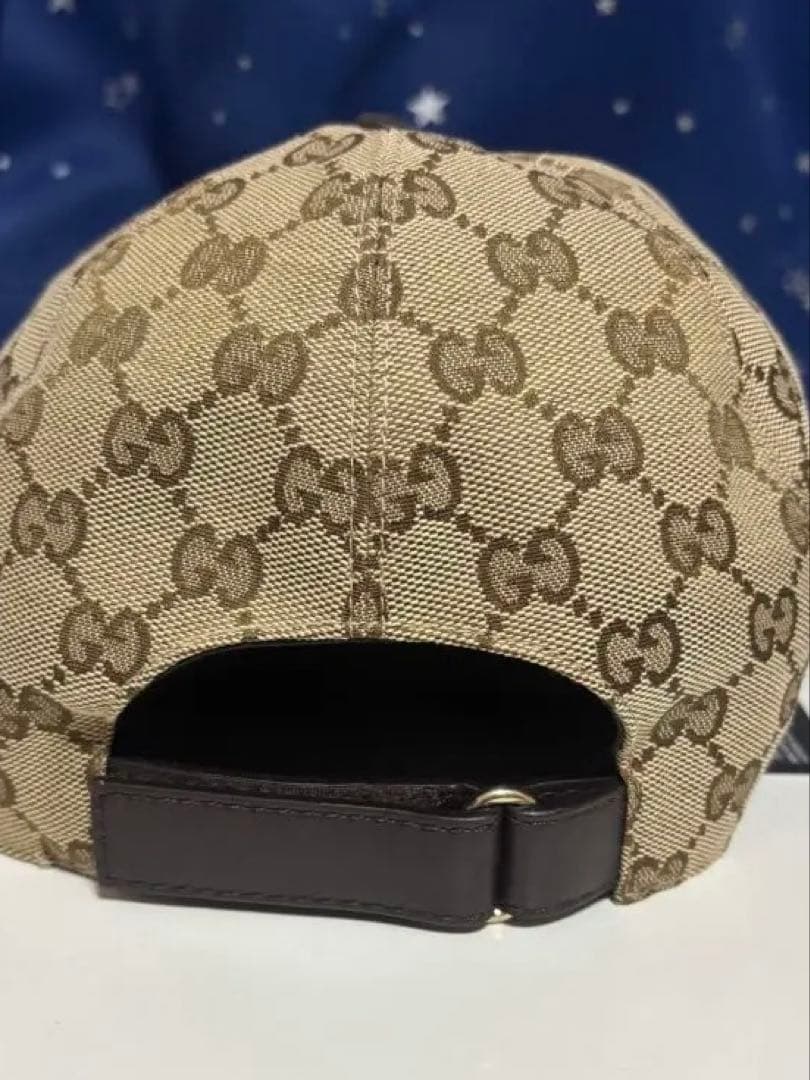 Gucci GGパターン キャップ ベージュ