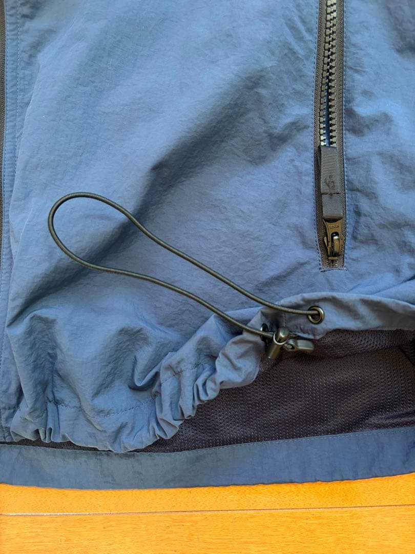 ennoy エンノイナイロンジャケット　 チャイナブルー