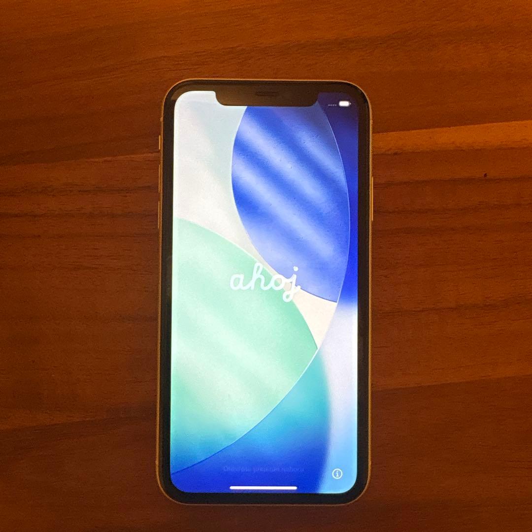 美品　Apple iPhone 11 イエロー　128gb 箱充電器あり