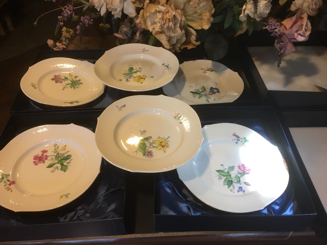 ☆純正箱付き⭐️マイセン⭐️アルペンフローラトレイ