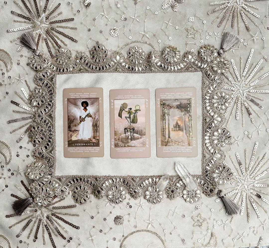 Creative Kit レースクロスとマットの2点セット 太陽と月のレース