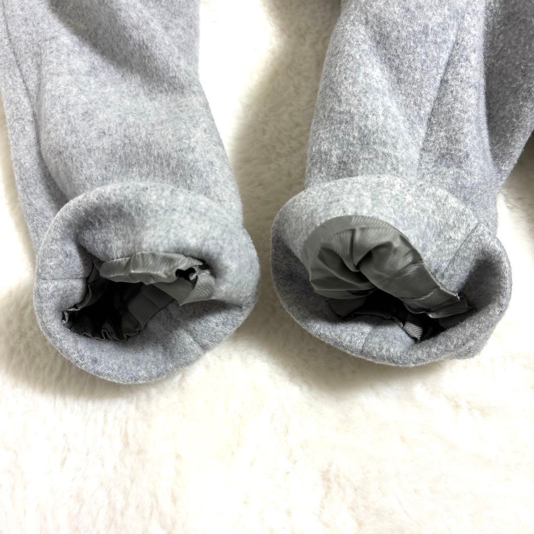 美品✨エンフォルド　カシミヤ混　ラムウール　ストールコート　変形　ダブルフェイス