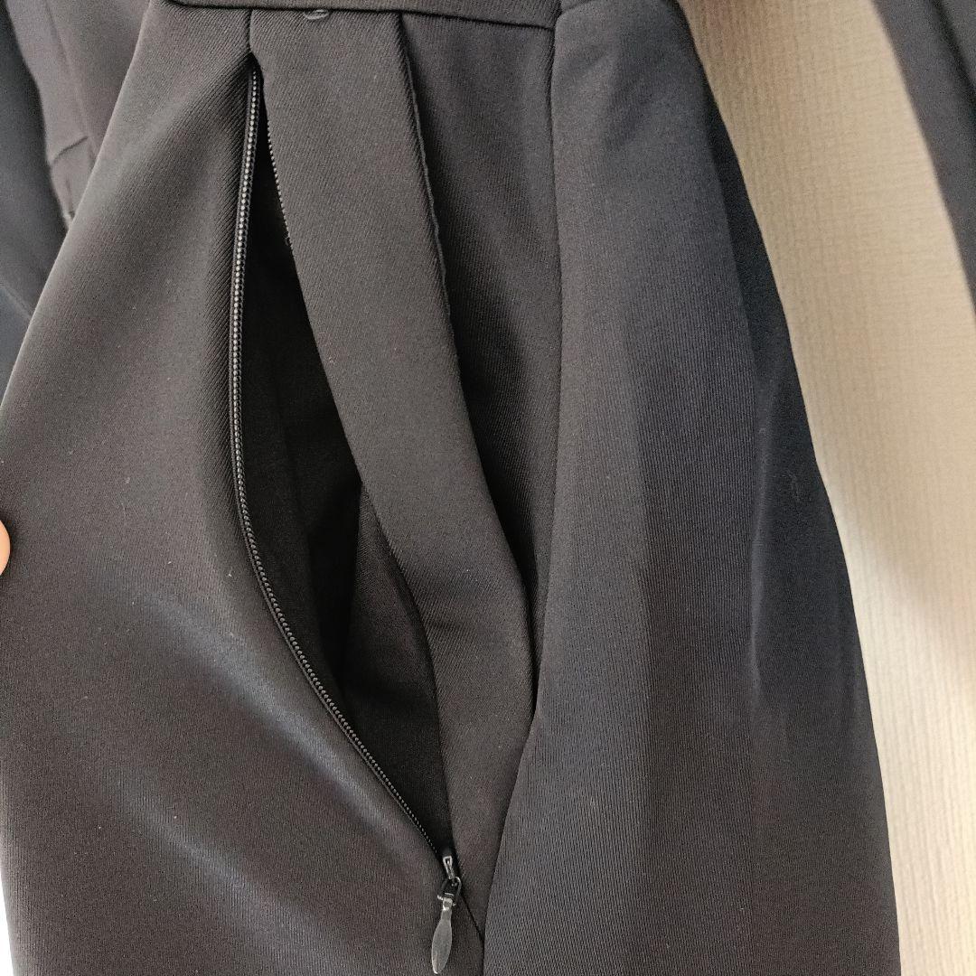 CINEMATIQ　ダブルポケットパーカーワンピ　ネイビー　フリーショート