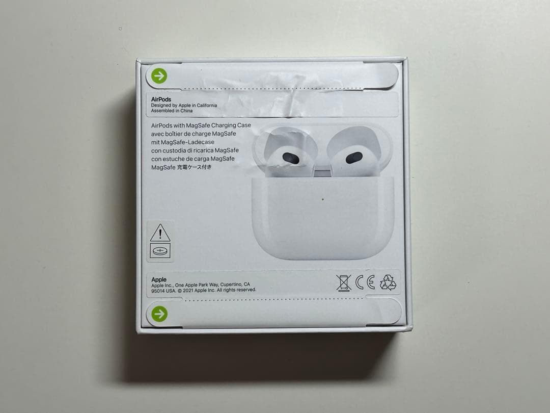 【新品・未開封】純正 AirPods エアポッズ (第3世代)