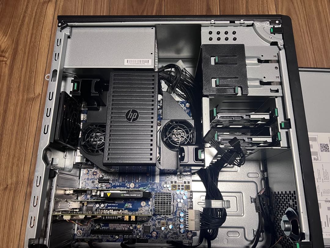 HP z440 ハードディスクなし　自作用