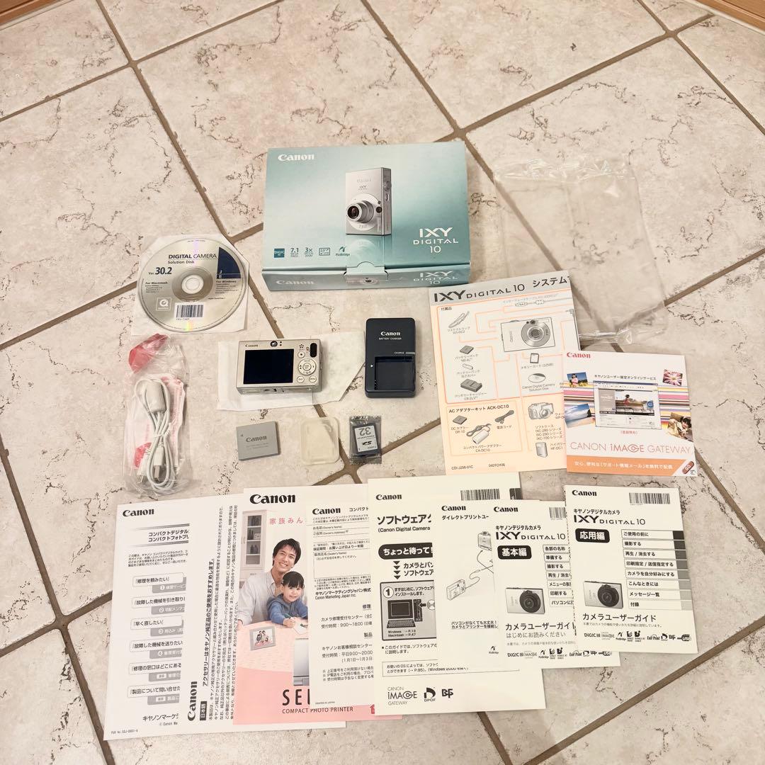 【希少】Canon IXY DIGITAL 10 コンパクトデジタルカメラ