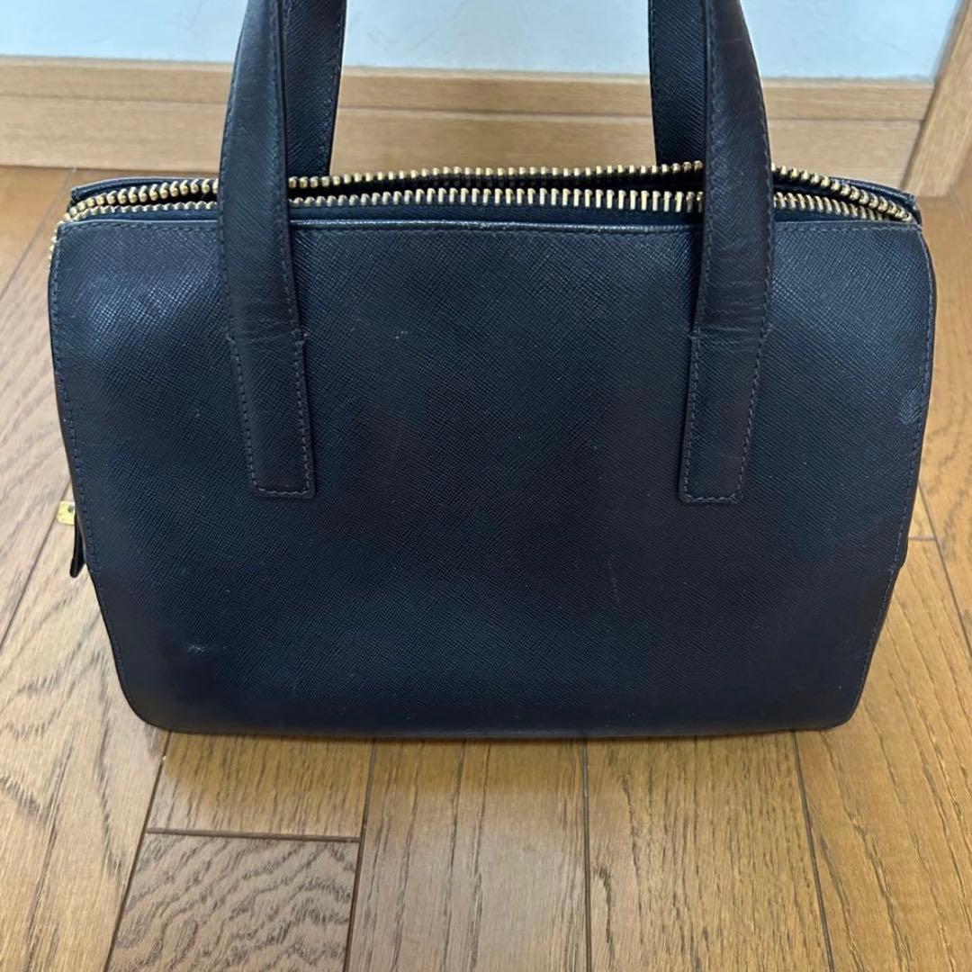 PRADA ハンドバッグ　ネイビー