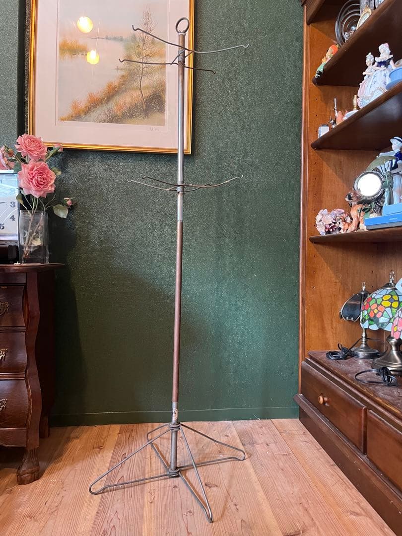 フックラック インテリア アンティーク 昭和レトロ 当時物