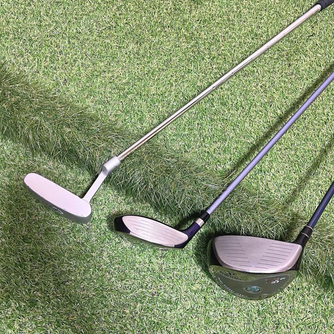 美品 おまけ多数 ツアーステージViQ CL他 レディースゴルフクラブ8本セット