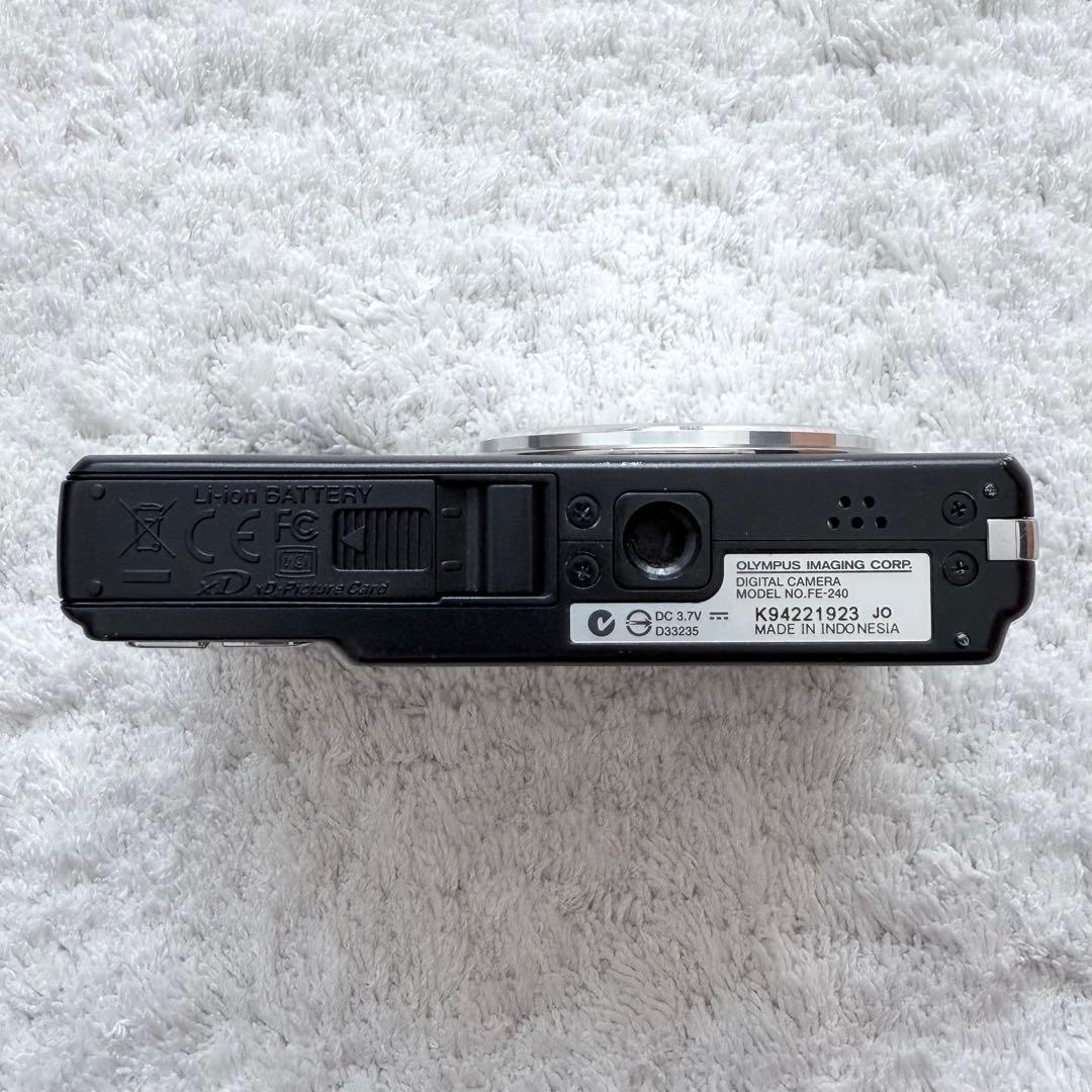 【動作確認済】OLYMPUS オリンパス CAMEDIA FE-240 レトロ