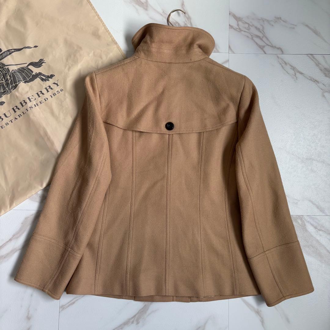 大きいサイズ3L◆バーバリーロンドン シングル ピーコート シャドーチェック