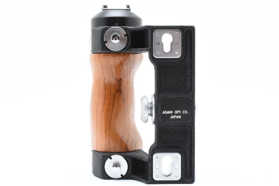 【美品/元箱付】Asahi Pentax 67 Grip 木製グリップ