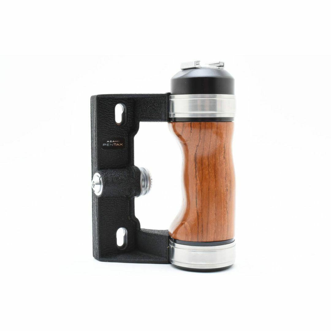 【美品/元箱付】Asahi Pentax 67 Grip 木製グリップ