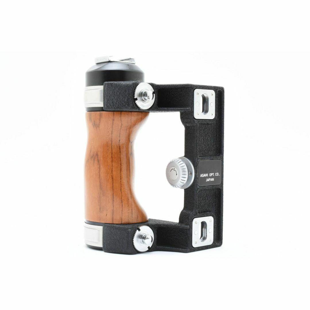 【美品/元箱付】Asahi Pentax 67 Grip 木製グリップ