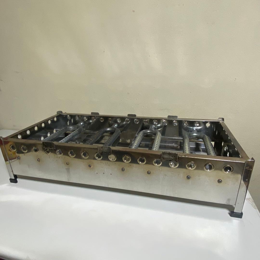 2021年製 伊東金属工業所 たこ焼き台 プロパン LP 横幅78×奥行35cm