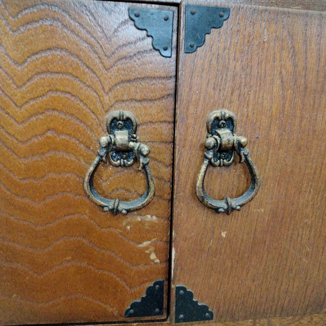 昭和レトロ　アンティーク　帳箪笥　古家具