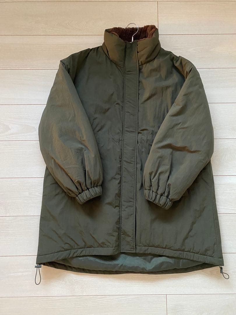 DISCOAT ミリタリーコート カーキ