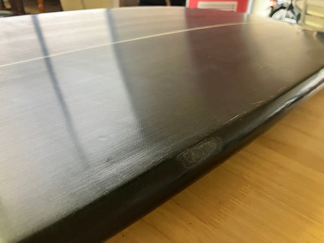 岡山手渡しReactionサーフボード、ショートボードブラック