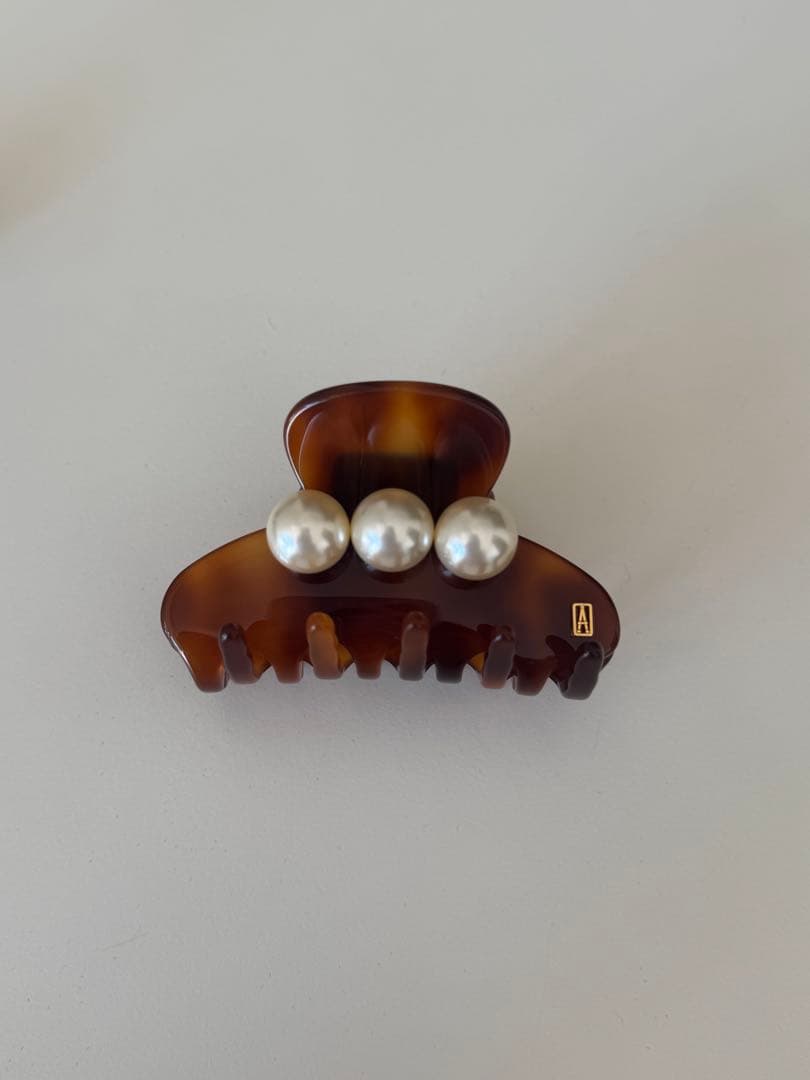 ALEXANDRE DE PARIS パールクリップ Ｓ　保存袋付き