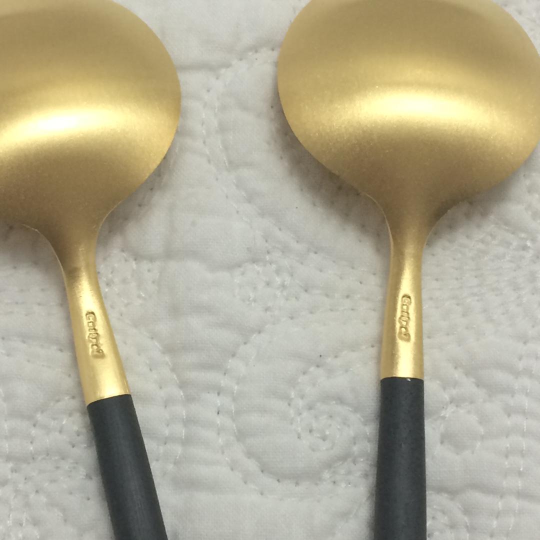 正規品　クチポール　GOA　ブラック＆ゴールド　デザートサイズ３種×各２　計６本