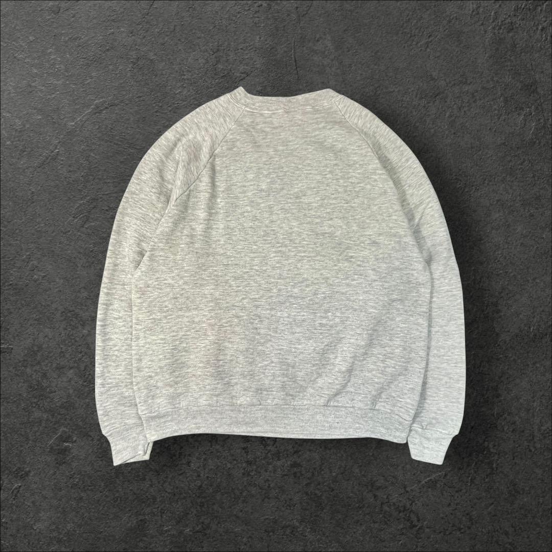 80s Disney ミッキー スウェット USA製 XL相当 短丈ヴィンテージ