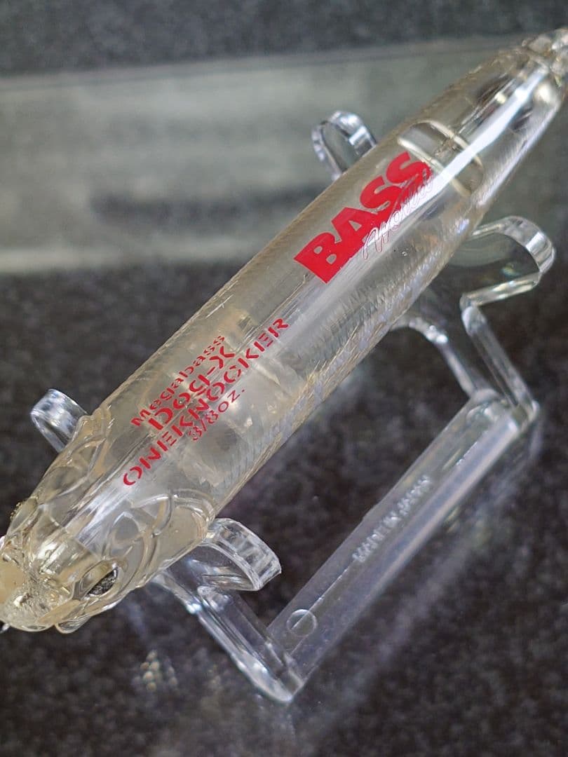 メガバス × バスワールド ドッグX ワンノッカー テストモデル 箱有 未使用品