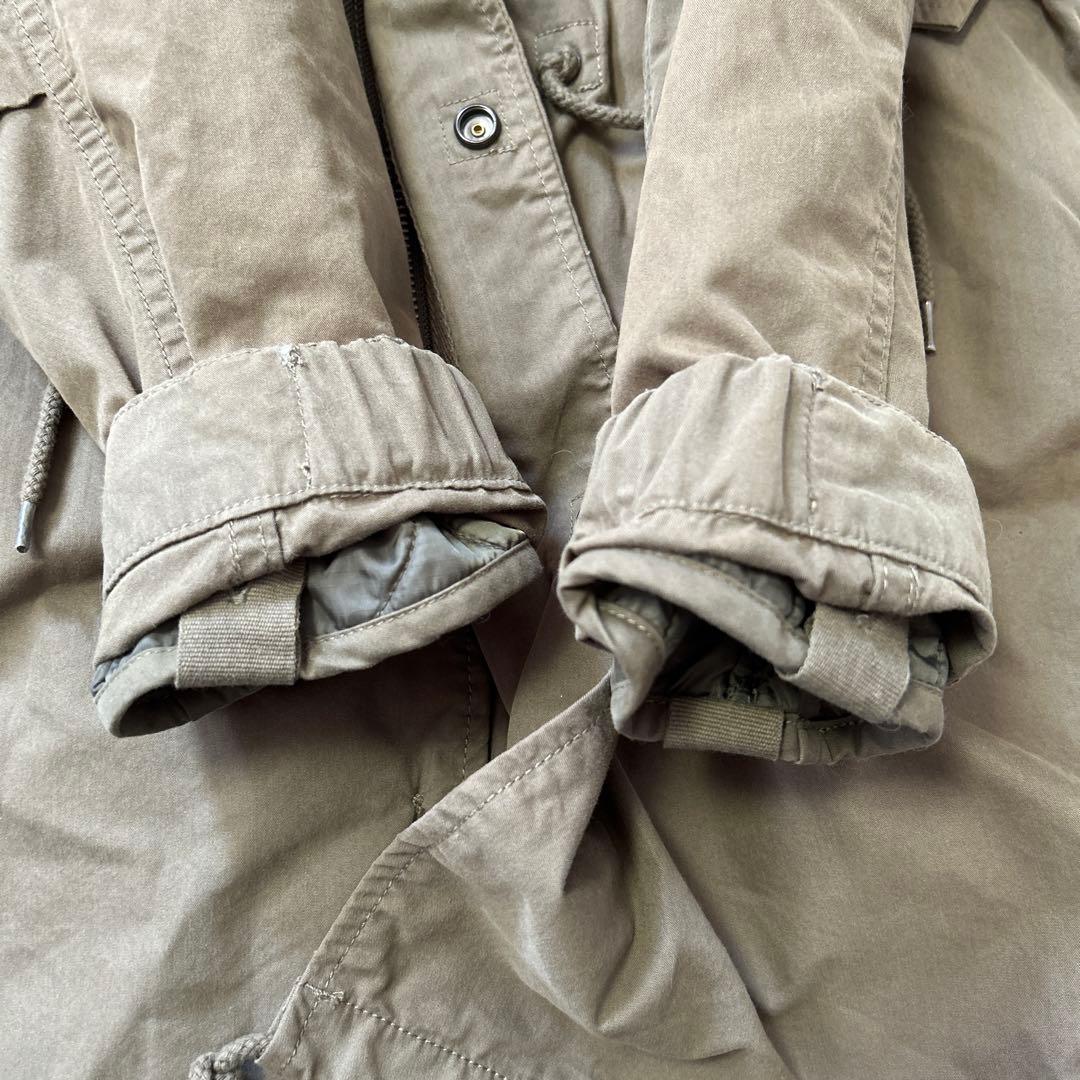 AVIREX M-65 PARKA ライナー ファー付きモッズコート カーキ＋