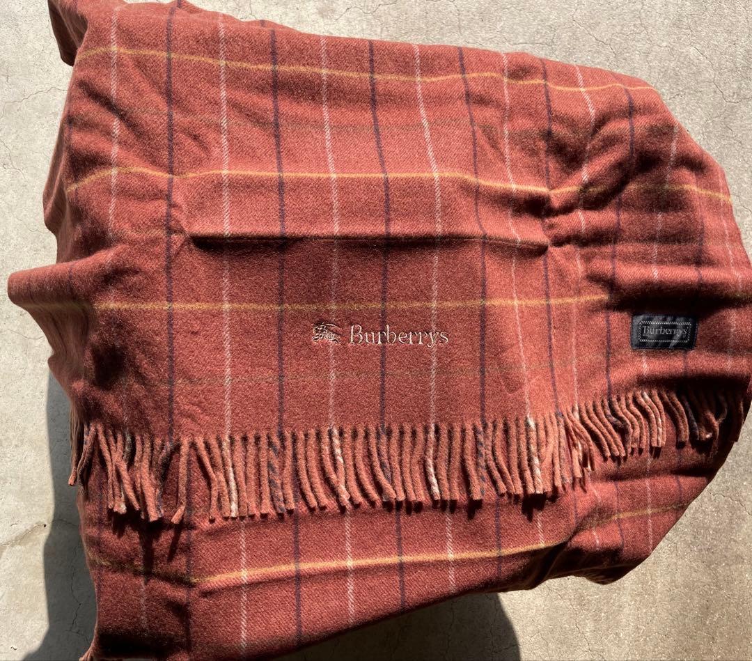 Burberrys ウールブランケット 80x130cm