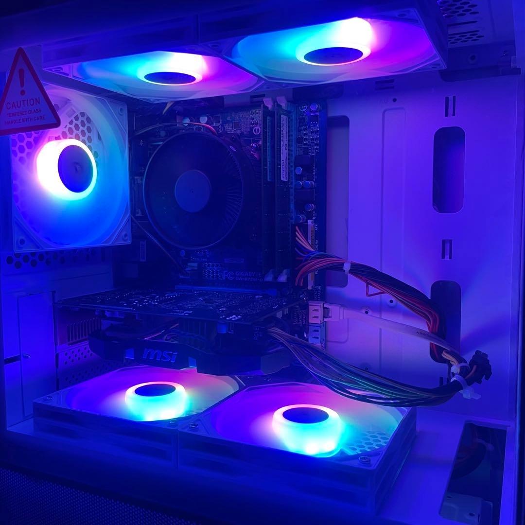 自作ゲーミングPC GTX1060 i7 FPSゲームプレイ可