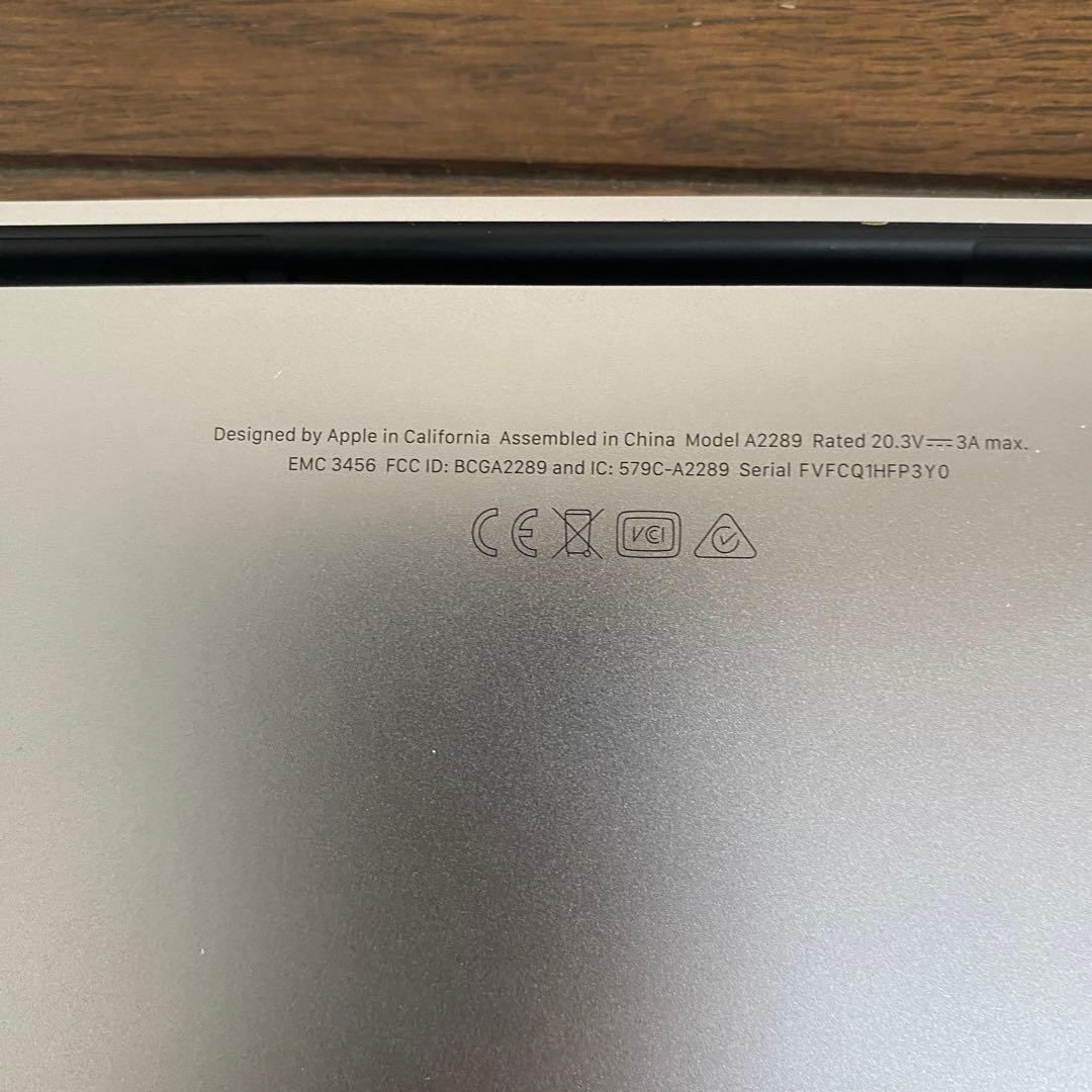 MacBook Pro 13-inch 2020 T3ポートx 2