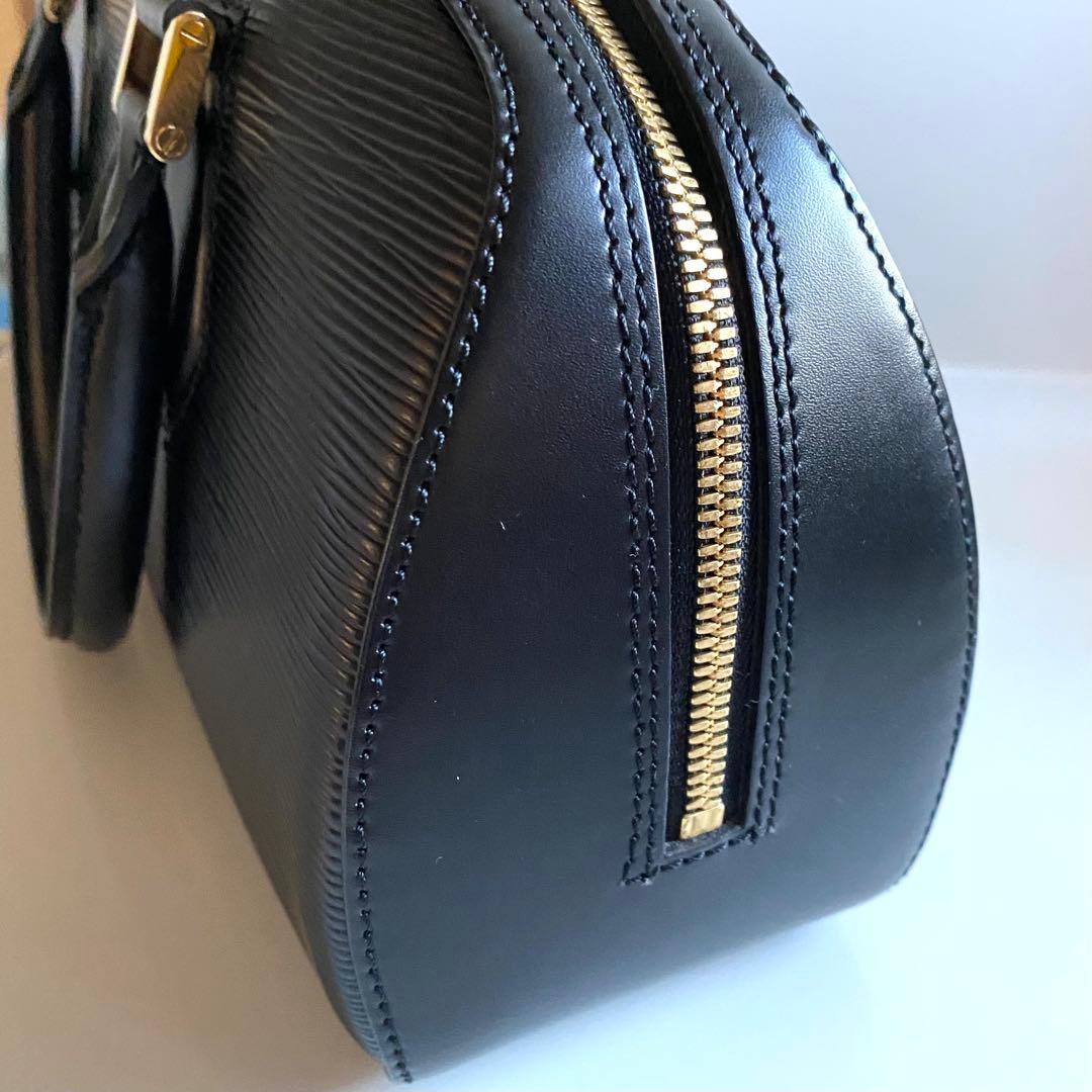 ルイヴィトン　ジャスミン　エピ　ハンドバッグ　ノワール　黒