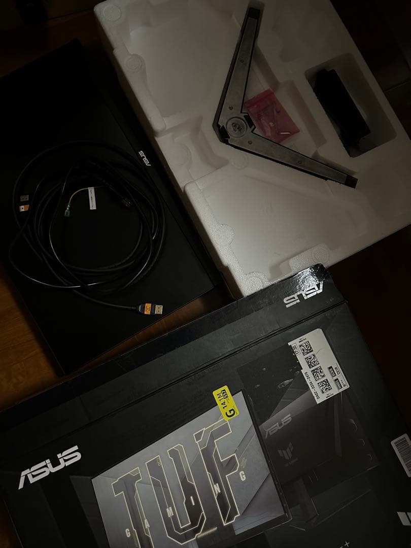 ASUS ゲーミングモニターTUFGamingVG249QM1A 23.8インチ