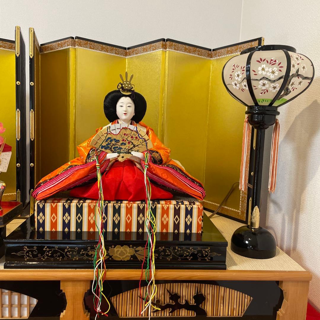 伝統的な雛人形セット　7段