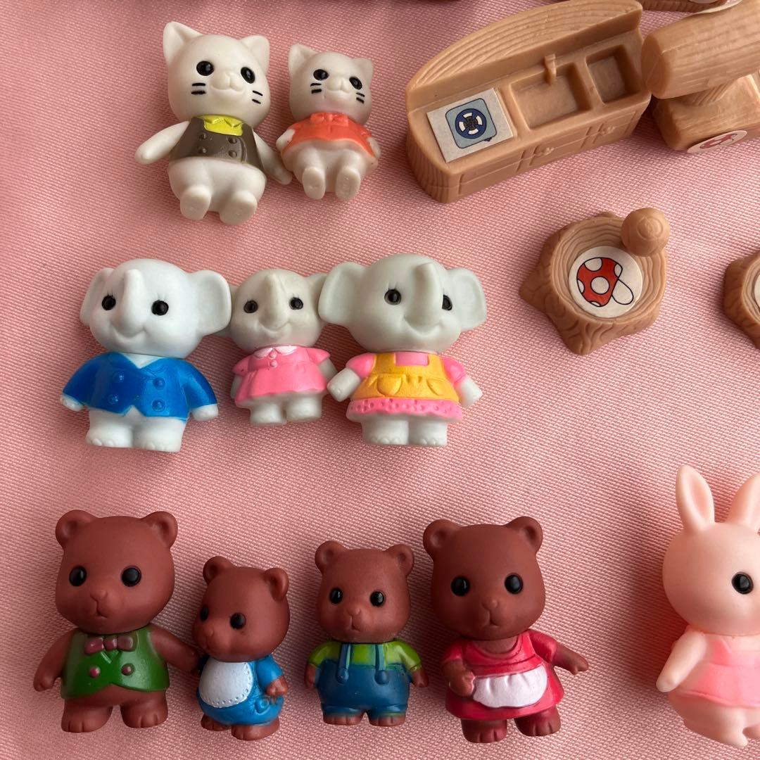 1988 昭和　レトロ　ちょこちょこかぞく　バンダイ　玩具 ブルーベリーファーム