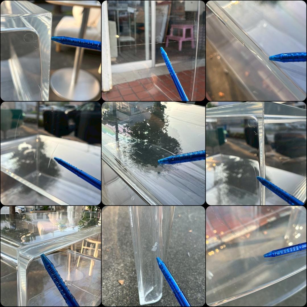 カルテル ゴーストバスター コンソールシェルフ 本棚 クリスタル シンプル