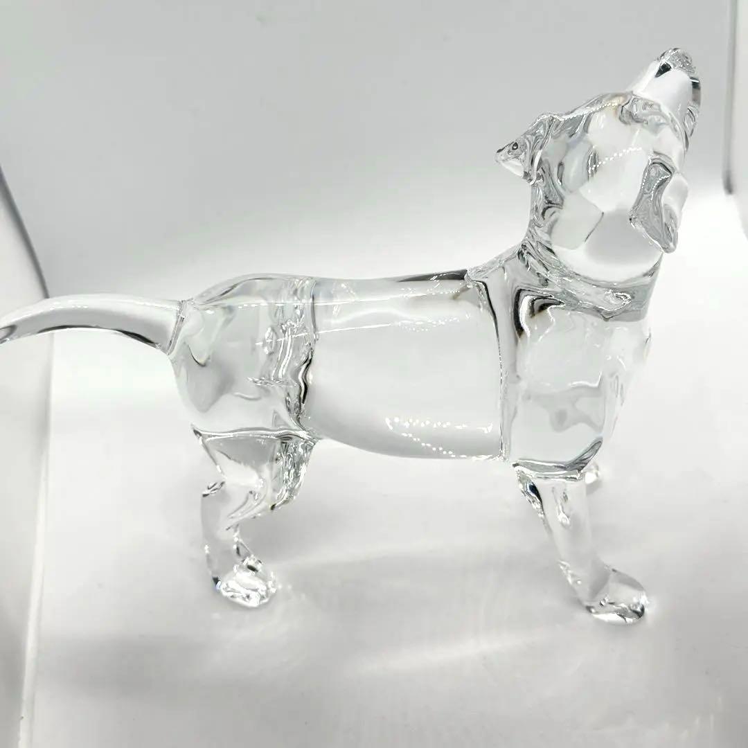 【箱有り】バカラ クリスタル ラブラドール　フィギュアリン　犬　ドッグ