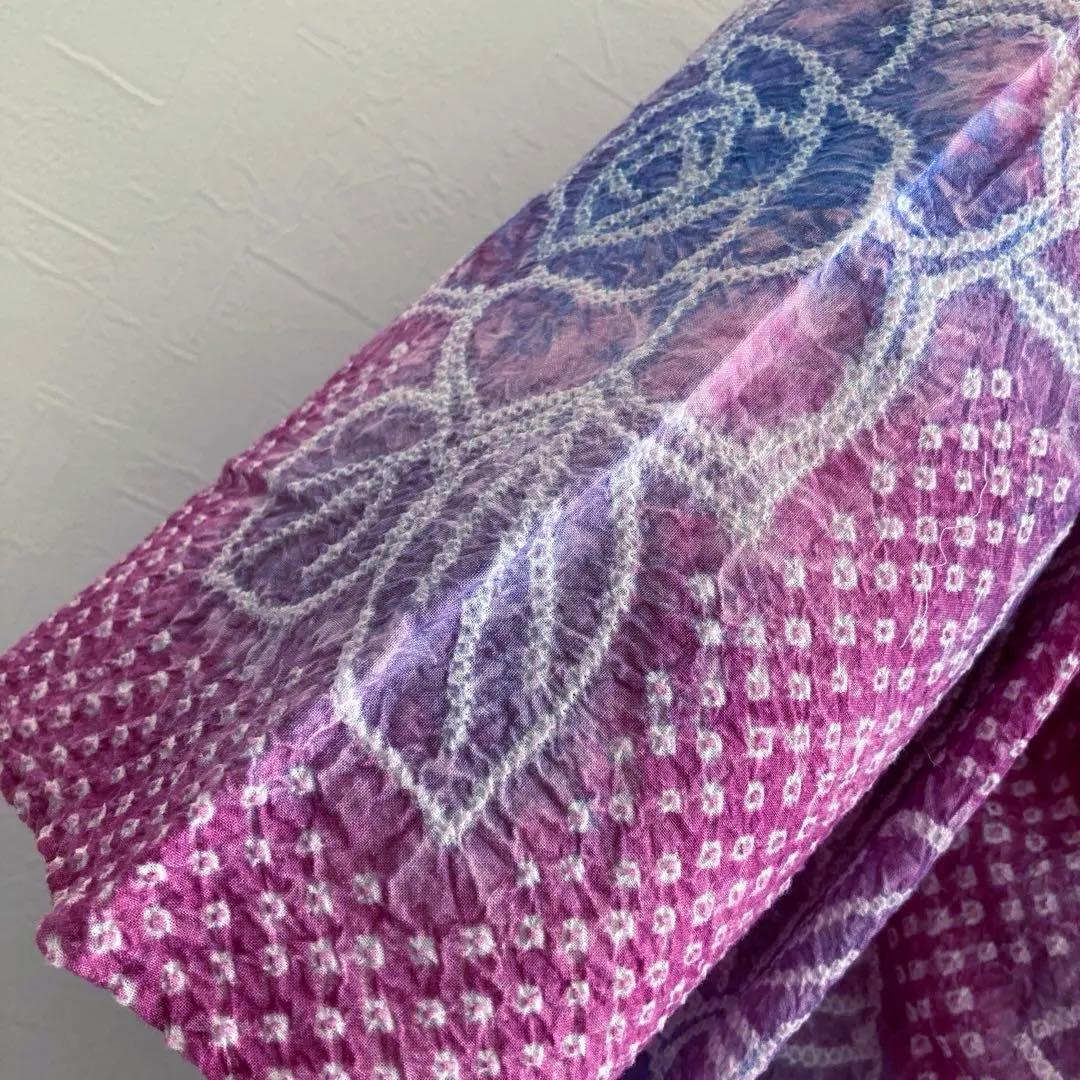 ゆり　やまと誂　有松鳴海絞り浴衣　絞り浴衣　薔薇　No.33-120