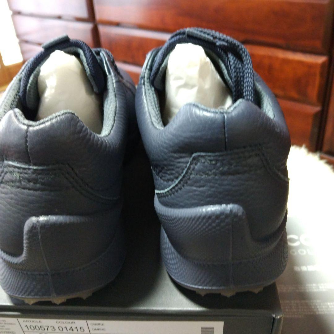 ecco Golf Hybrid 4 ネイビー ゴルフシューズ