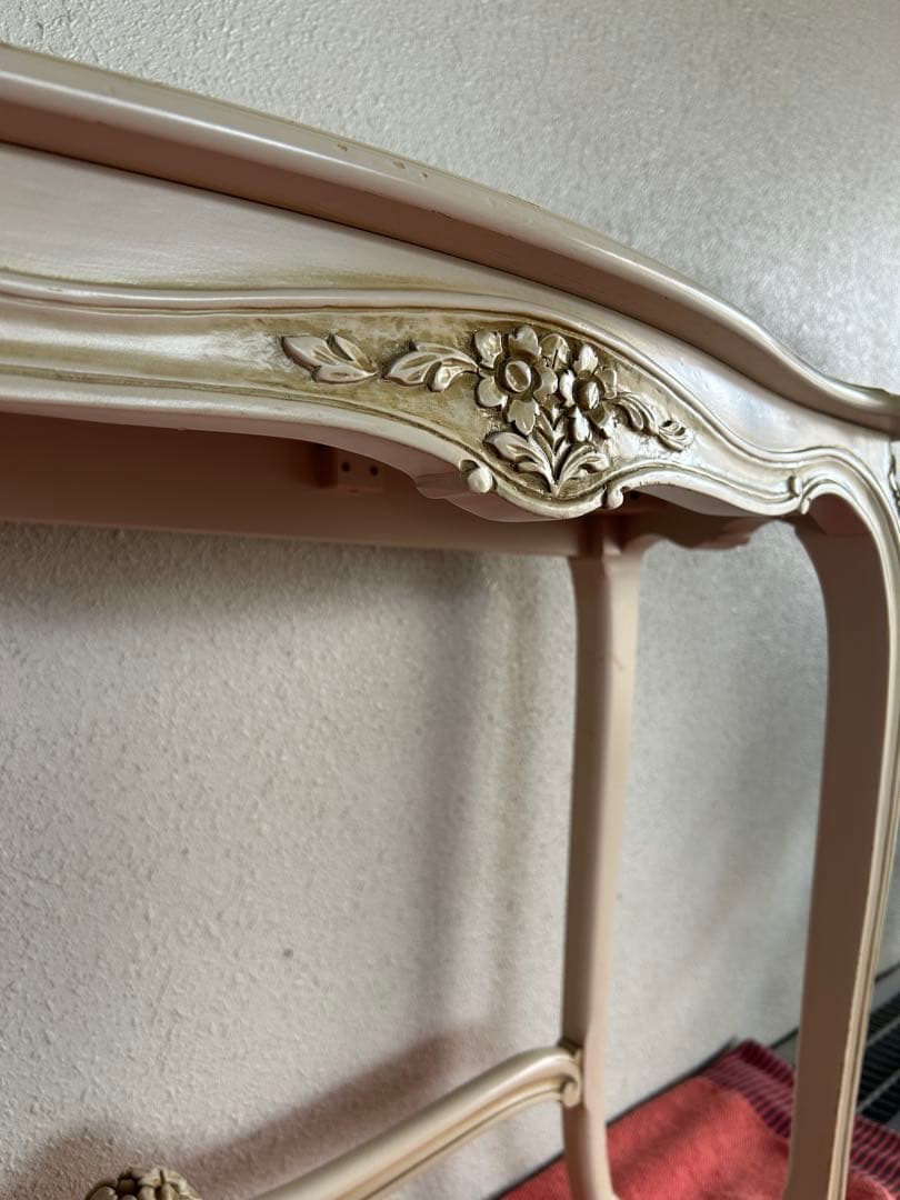 ◾️西欧アンティーク◾️カリモクdomani ドマーニ◾️ルイ15世コンソールテーブル