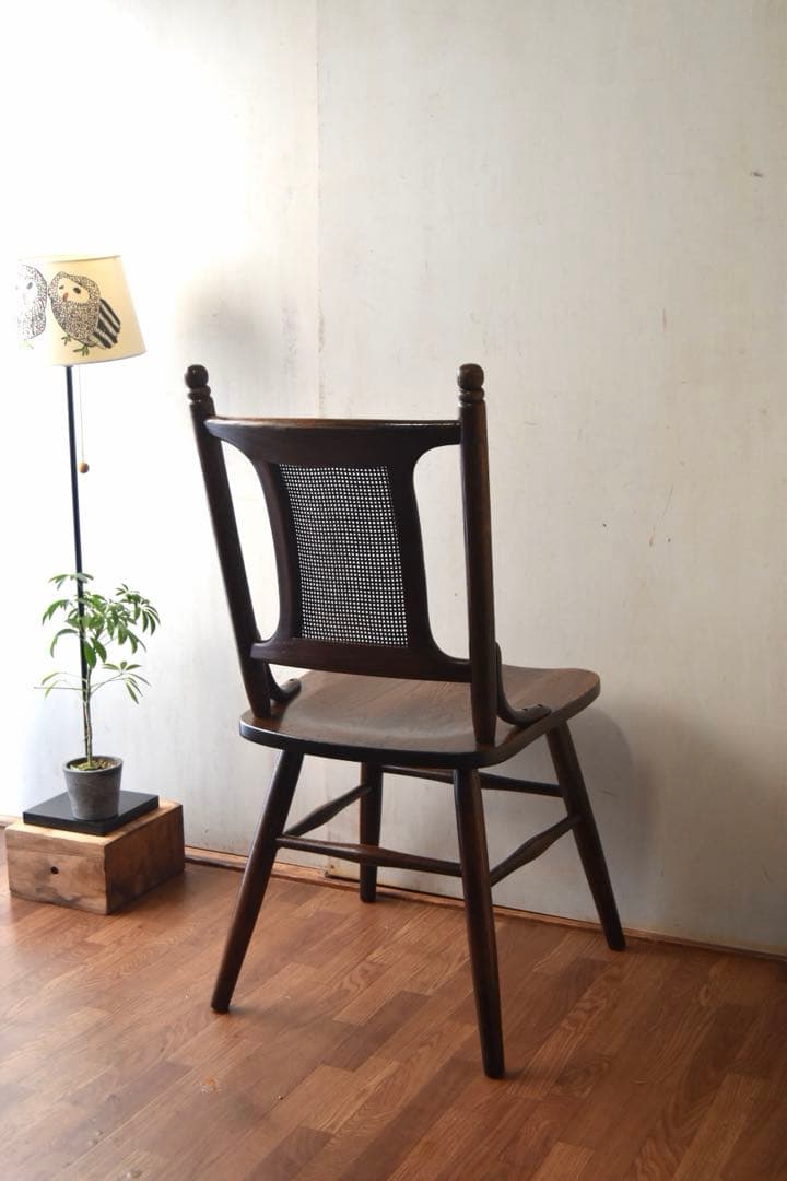 ダイニングチェア Shin-Lee Rattan back chair