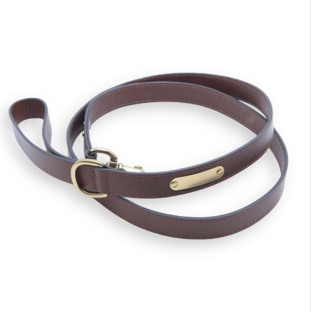 【新品未使用】【値下げ中】Polo Ralph Lauren 犬用リードブラウン