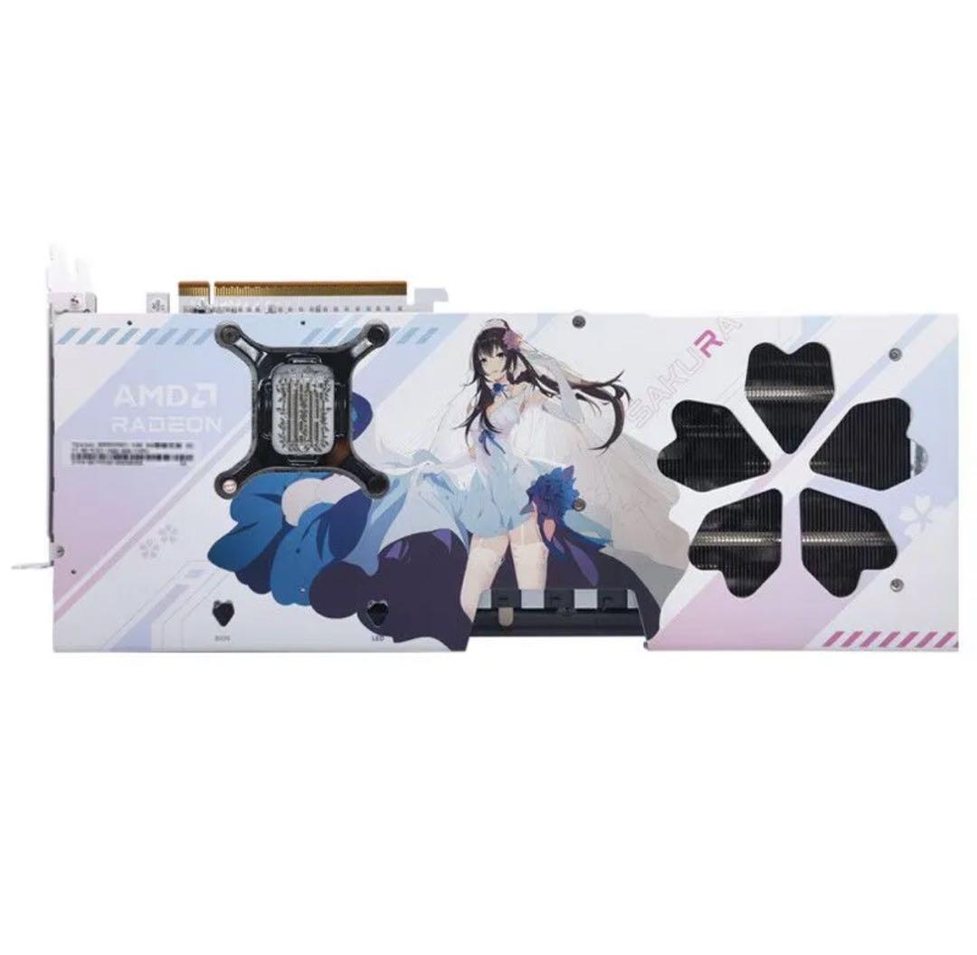 Yeston redeon RX 9070XT 花嫁