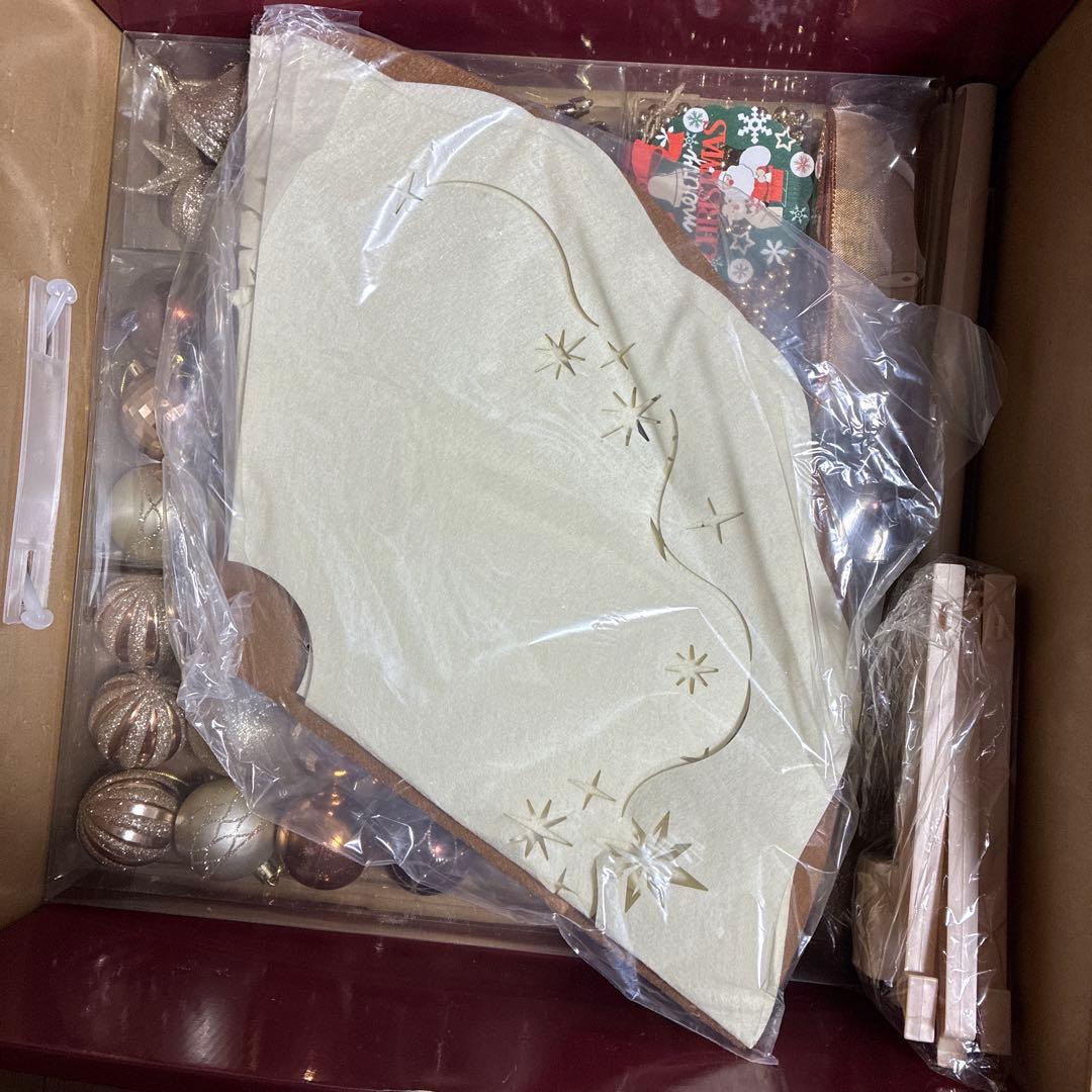 フランフラン　クリスマスツリー　スターターセット　150cm ゴールド