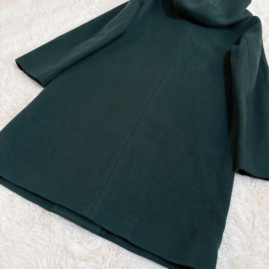 希少カラー☆マッキントッシュロンドン フーデッドコート イタリア生地 ウール