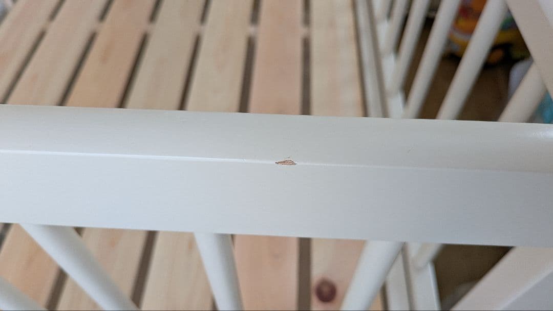 キンタロー社（日本製）ポムヌーベル（ホワイト、すのこ床板）